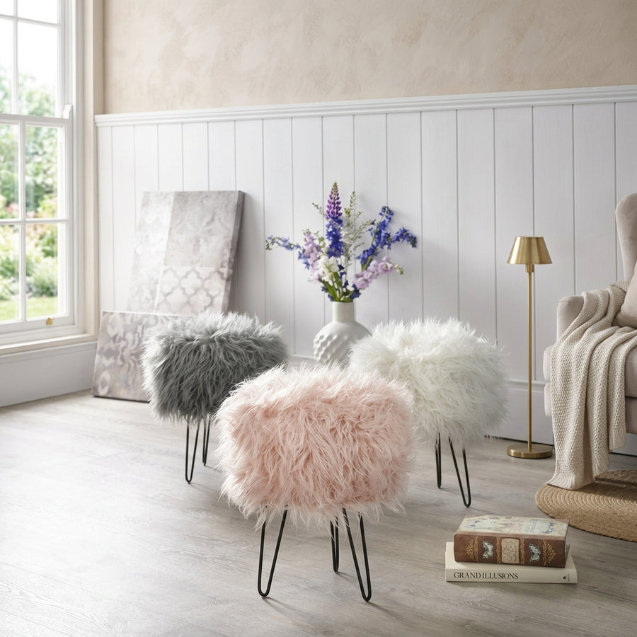 Simple Living Patrice Round Stool