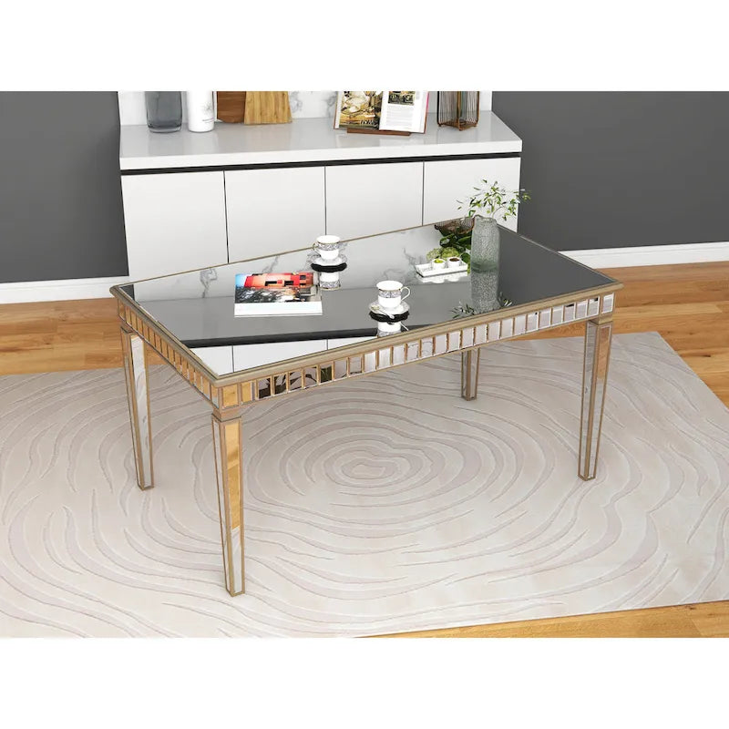 Mesa de comedor rectangular contemporánea