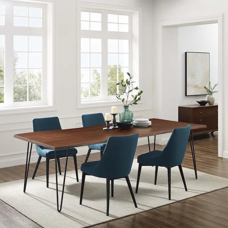 Ardor 96 Live Edge Acacia Wood Dining Table